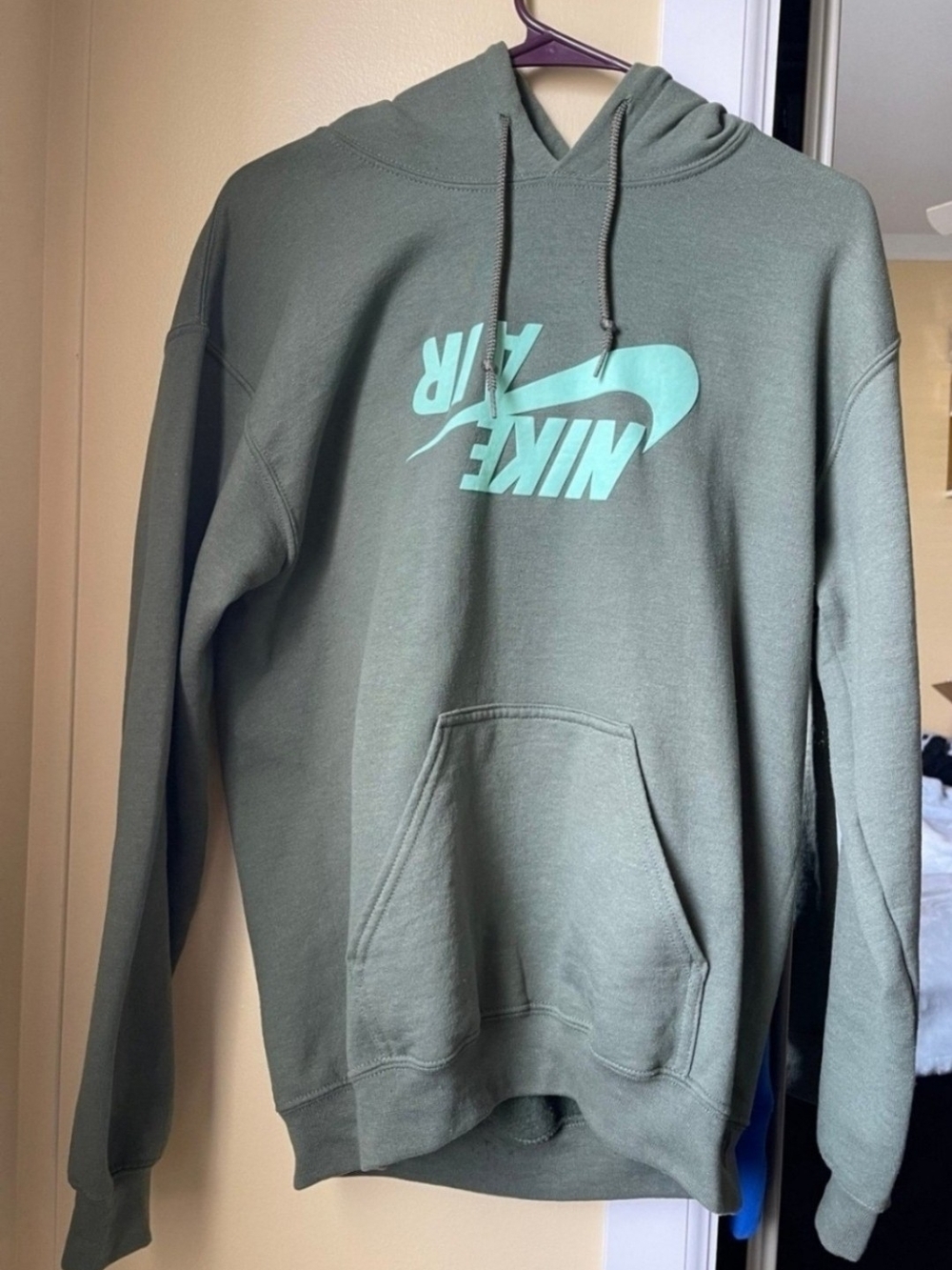 Cactus Jack x Nike Air highest in the Room Olive Green Hoodie Men's Size Small